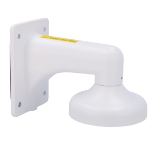 Suporte de parede - Apto para uso no exterior - 160.4 (Al) x 116 (Lg) x 220.5 (Pf) mm - Cor Branca - Passador de cabos