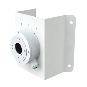 Suporte de teto Safire Smart - 215 (Al) x 215 (Lg) x 121.4 (Fd) mm - Diâmetro da base da câmara 117.9 mm - Apto para uso no exterior - Cor branco - Fabricado com liga de alumínio