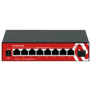Switch Multigagibit 2,5Gbps - 8 portas + 1 Uplink SFP 10G - Velocidade da porta 2,5/1Gbps - Taxa de reencaminhamento de pacotes 44.64 Mbps - Capacidade de switching 60 Gbps - Switch de mesa