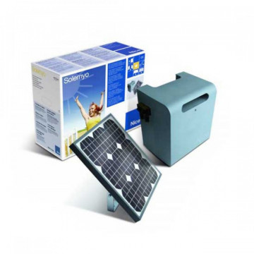 SYKCE – SCHÖNES 24-V-AUTOMATISIERUNGSSTROM-KIT MIT SOLARPANEL, UNTERSTÜTZUNG UND AKKUMULATOR