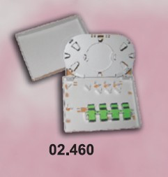 Terminal de fibre optique avec 4 SC / APC