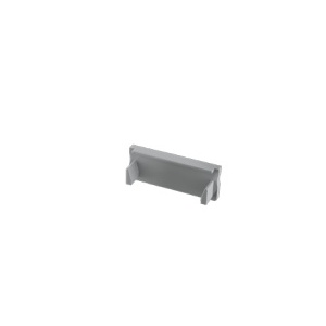 Topo Plastico Preto P/Perfil DUAL
