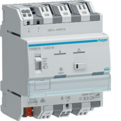 TXA661A - Variator 1 canal 300W KNX HAGER EAN: 3250616048720