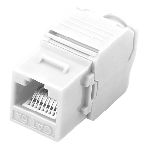 UTP-Kabelstecker – RJ45-Ausgangsstecker – kompatibel mit UTP der Kategorie 6A – einfache Installation ohne Werkzeug – minimaler Verlust