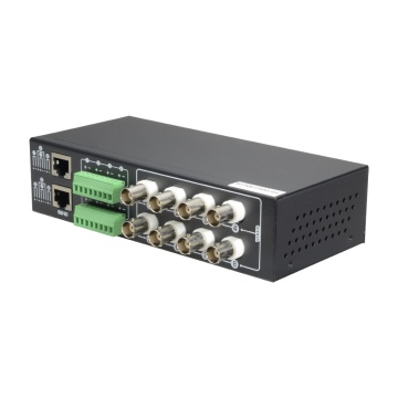 Video Balun 4N1 (HDTVI, HDCVI, Aficionado e CVBS) - 8 canales pasivo - Incluir 8 BA612P-HAC - Conexión BNC e RJ45 - Rango: 180 ~ 440 m - Posibilidad de asamblea em rack 19"