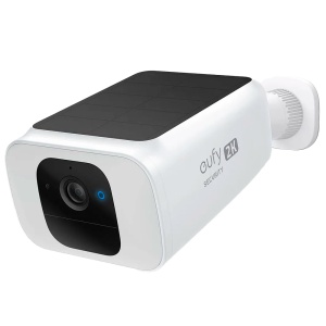 WiFi Eufy by Anker 2K Chamber - Human / Facial / Facial Detection - Panneau solaire intégré - Stockage intégré 8 Go - Autonomie illimitée - APT pour IP67 en plein air