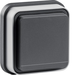 WNE160 - Cubyko e - Salida Schuko, gris HAGER Ean:3250617172608