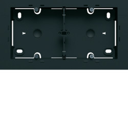 WXA682N - Gallery AP. Superf. Double, Black Hager Ean: 3250617192828
