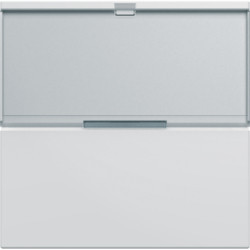 WXD002B - gallery 2M Tecla c/ porta-etiq., branco HAGER EAN:3250617198028