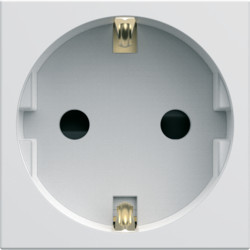 WXF160B - Galerie 2M Plug Schuko, White Hager Ean: 3250617191609