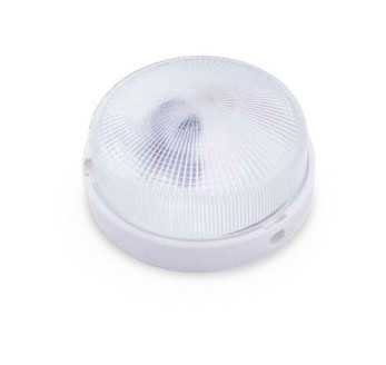000700648 - 8436021946485Aplique redondo de plástico E27 60W 230V Blanco