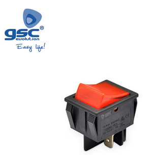 001105505 - 8433373055056 Bolsa 5U interrupteur DPST activé / éteint avec Light16 (4) A -16A