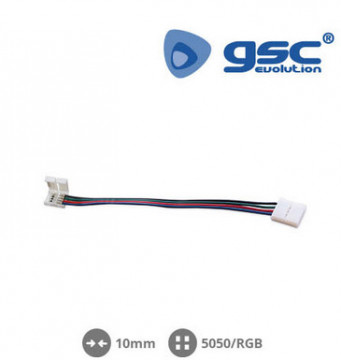 001501596 - 8433373015968CLIPE + CABLE TO UNIT LED SMD5050/RGB 10 mm