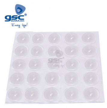 003802785 - 8433373027855Pacote de 25 gotas protetoras adesivas 2mm Ø9mm