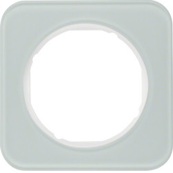 10112109 - R.1 - Tableau X1, Glass / White Hager Ean: 4011334392415