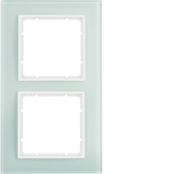 10126909 - B.7 - Table X2, White Glass Huger Ean: 4011334238959