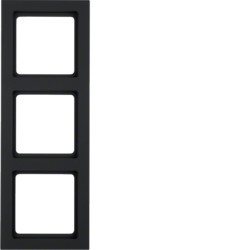 10136096 - Q.3 - Tableau x3, Anthracite Hager Ean: 4011334385707