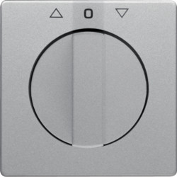 1080608400 - q.x - Rotativtaste. Umkehrung., Aluminium Hager EAN: 4011334507529