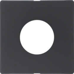 11246086 - Q.x - Mirror button E10, Hager EAN Anthracite: 4011334379744