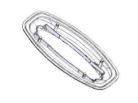 119RIT185 - - SUPPORTO LAMPADA CORTESIA GUARDIAN