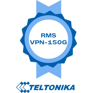 150 GB Traffic Package RMS Connect and RMS VPN - Remote Router Configuration and Monitoring Teltonika - Telnet / SFTP / SSH / HTTP / HTTPS - 1 License allows 150 GB management for 10 years - Sharing between devices in a RMS account