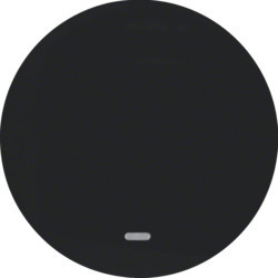 16212045 - R.1/R.3 - tecla simples c/visor, preto HAGER EAN:4011334366409