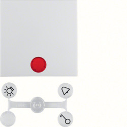 16218989 - S.1/B.X - Simple key w/display, white Hager EAN: 4011334277194