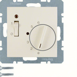 20308982 - S.1/B.x - termostato c/ ON/Apagado, crema HAGER Ean:4011334309420