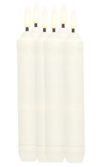 204800004 - 8433373055384PACK OF 6 LED LED CANDELABRO CANDLE