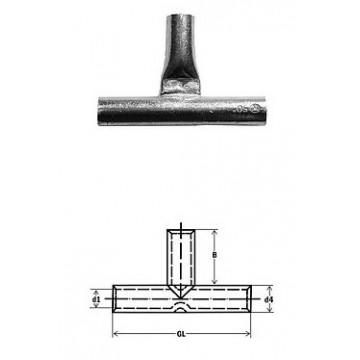 291330 - Conector T estanhado 1,5 mm² 1uni