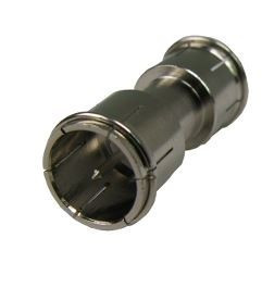 382101 -8424450167540 TELEVES - Adaptador "F Rápido" Macho - "F Rápido" Macho
