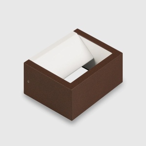 38659 - Aplique de parede 9W 3CCT corten IP54
