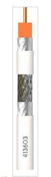 413603 -8424450174197 TELEVES - Cabo Coaxial SK100plus PVC Eca Class A+ Blindagem Tripla TSH 18VAtC Ø 1,02/4,6/6,7mm Branco