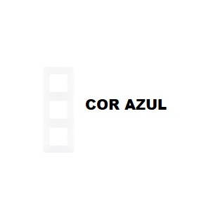 42930 Taz ESPELHO TRIPLO AZUL 5603011642815
