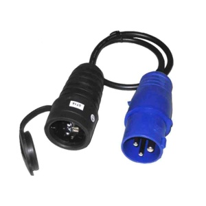 46008 - EDM CETAC FICHE + CABLE + T/TL TALL 16A 230V 3500W