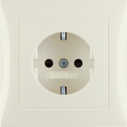 47228982 - S.1/B.x - Schuko monob. obtur, creme HAGER EAN:4011334277323
