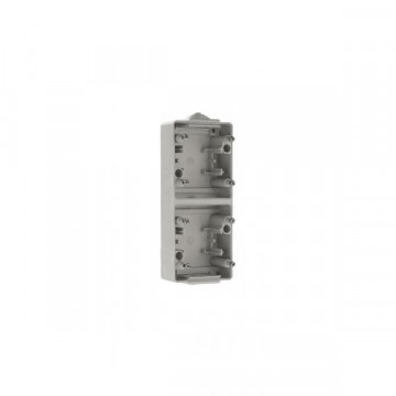 48995 ACZ BASE DUPLA VERTICAL CINZENTA 5603011067717