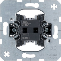 503101 - button w/ contact aid, 1na, 10a 250V HAGER EAN: 4011334030300