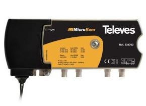 534702 -8424450147139 Televes -CATV -Mikrokom -Verstärker 1E/1s 24db