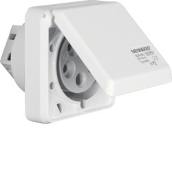 568301 - Connect - tom.CEE embutir 5P 32A, branco HAGER EAN:4011334333272