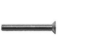 790722 - Machine screws PZ Scared M 5 x 30 mm 100uni