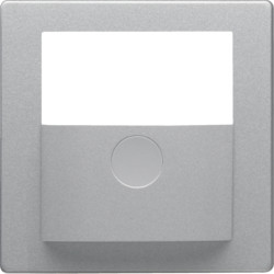 80960421 - Tampa p/ det mov Q.x KNX, alumínio HAGER EAN:4011334449461