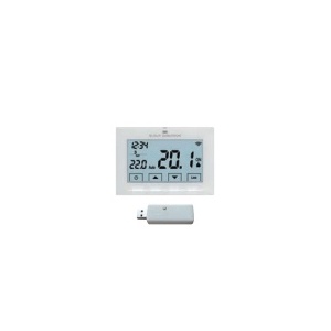 90000130 - Cronotermostático de ambiente com conexão Wi-Fi e hub USB com controle G
