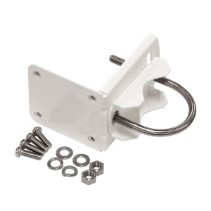 Acessório de montagem original da Tachyon Networks - Design em «L» para instalações compactas - Compatível com unidades TNA-303L e 303L-65 - Compatível com o kit de antena AK-100 - Ideal para montagem em mastro ou poste padrão - Construção robusta para ut