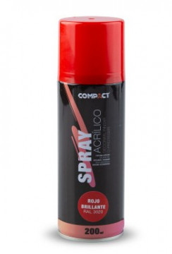 ACRYL-LACKSPRAY 200ML ROT GLÄNZEND