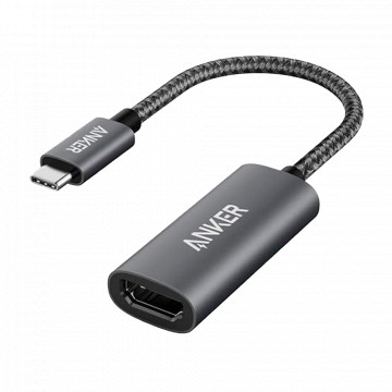 Adaptador gráfico - USB-C para HDMI (4K) - Plug &amp; Play - Compatibilidade universal - Cor cinza