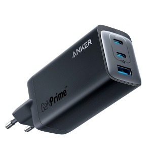 Anker - Cargador USB - Fuerza 120W | Con tecnología Ganancia - Cargando rápido - Salidas 1x USB-A, 2x USB-C - Color negro