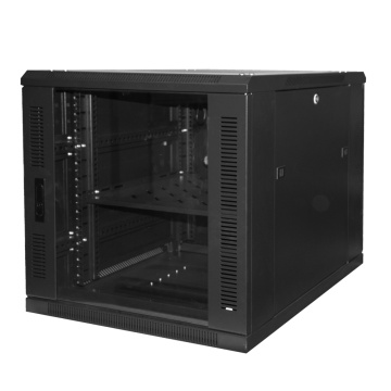 Armoire à rack de sol - jusqu'à 12u-rack de 19 "(600 * 800) - jusqu'à 800 kg de charge - avec ventilation et garnitures de câble - 4 ventilateurs, 1 plateaux et extension 6 prises - est vendu démonté
