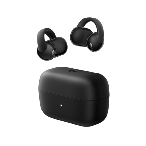 Auriculares sem fios C50I Soundcore Preto - Design «open-ear» com clipe FlexiClip - Até 28 horas no total, com caixa - Driver de 12 mm com graves potentes - Chamadas claras com 2 microfones IA - Resistente à água IP55