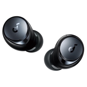 Auscultadores sem fios A40 Soundcore - 12 horas de reprodução - Cancelamento adaptativo de ruído - 6 microfones / Hi-Res Audio - Personalização através da aplicação Soundcore - Resistente à água IPX5